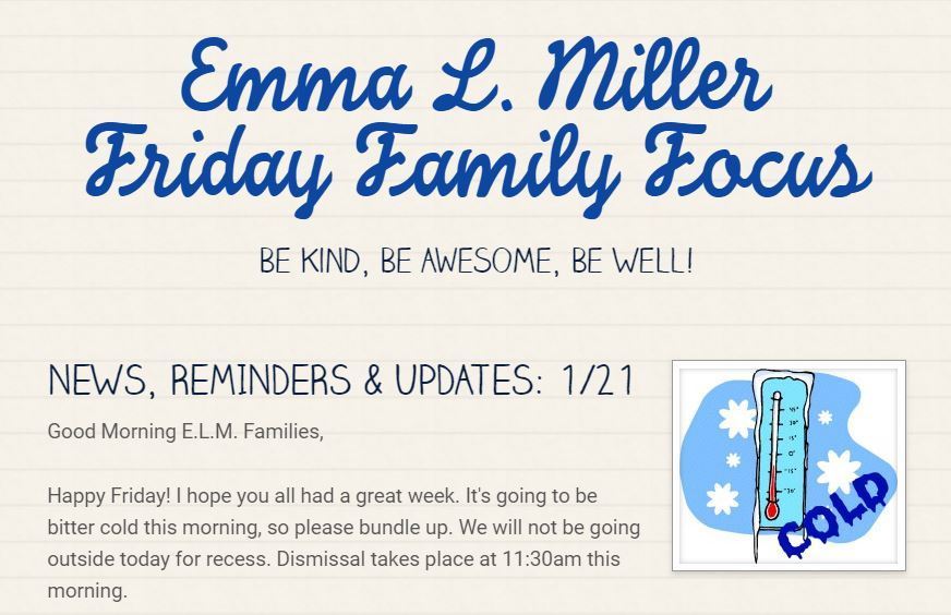 Friday Family Focus 