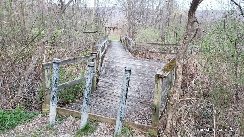 The Clarksburg Student Council is making plans for better use of walking trails around the school. Long term, the students would like to see upgrades to the aging bridge and walkways