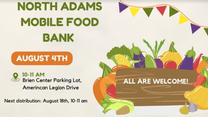mobile food bank flyer
