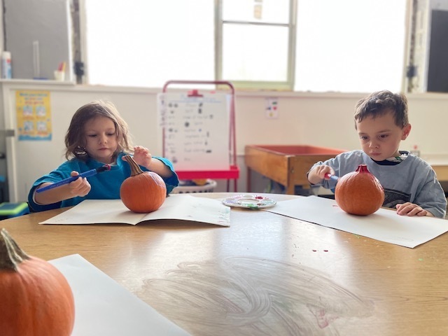 Painting Pumpkins!