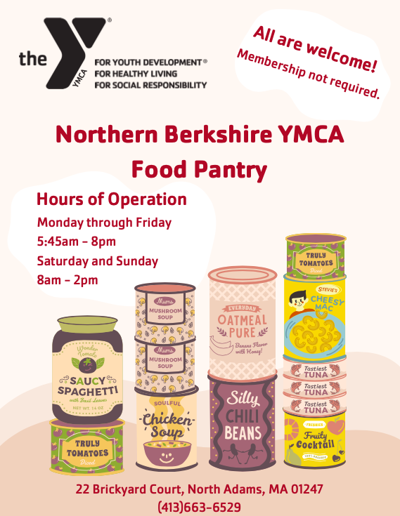 north berkshire ymca food pantry